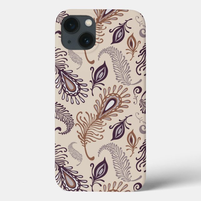 Funda De Case-Mate Para iPhone Diverso modelo de la pluma (Reverso)