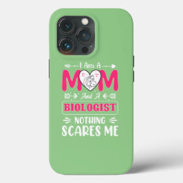 Funda Para iPhone 13 Pro Divertida Bióloga Mamá, Bióloga Mamá Divertida