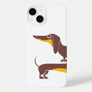 Funda Para iPhone 14 De Case-Mate Divertido dachshund lindo para padres de perros la