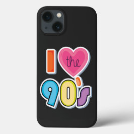 Funda Para iPhone 13 Divertido Me Encantan Los 90, Fiesta Temática De L