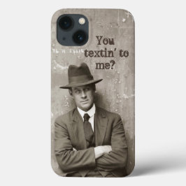 Funda Para iPhone 13 Divertido pandillero de la mafia de la captura de 