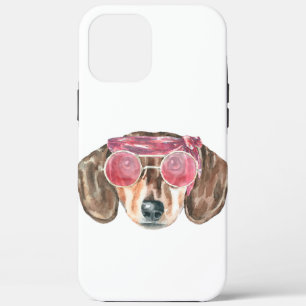 title_seo2 Divertido perro hippie de Dachshund