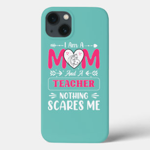 Funda Para iPhone 13 Divertido profesor mamá, profesor mami gracioso