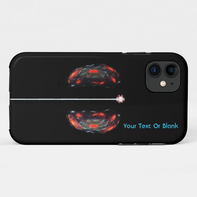 Funda De Case-Mate Para iPhone Dividiendo El Átomo (Reverso (horizontal))