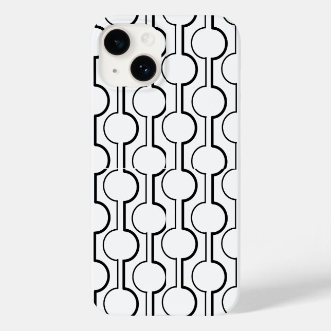 Funda De Case-Mate Para iPhone Dividir círculos (Reverso )