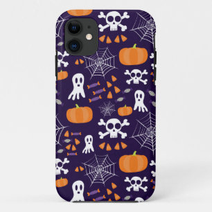 Funda Para iPhone 11 Diviértete patrón de Halloween