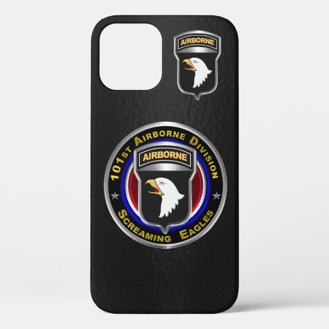 Funda De Case-Mate Para iPhone División Aerotransportada 101 Personalizada (Reverso )