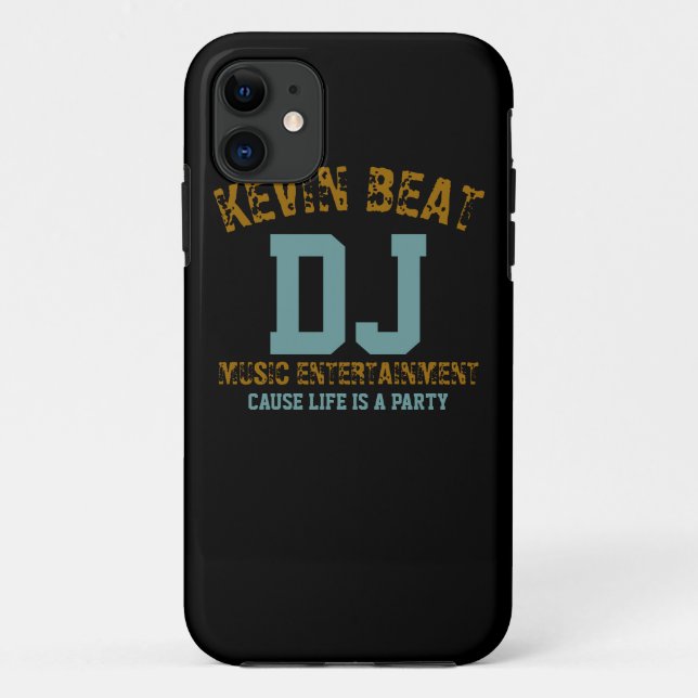 Funda De Case-Mate Para iPhone dj (Reverso)