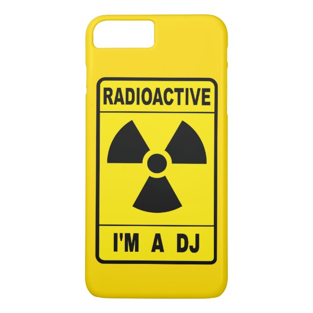Funda De Case-Mate Para iPhone DJ radiactivo (Reverso)