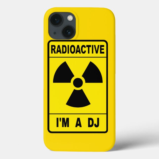 Funda De Case-Mate Para iPhone DJ Radioactivo (Reverso)