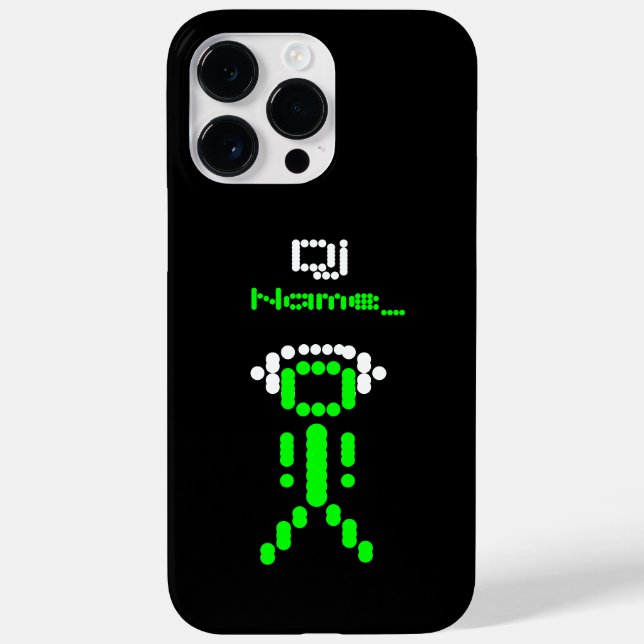 Funda De Case-Mate Para iPhone Dj Stick Guy Personalizado (Reverso)