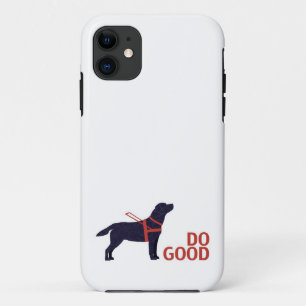 Funda Para iPhone 11 Do Good - Service Dog - Black Lab