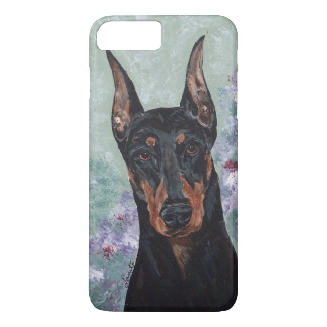 Funda De Case-Mate Para iPhone Doberman (Reverso)
