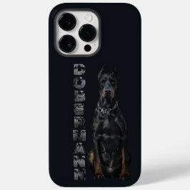Funda Para iPhone 14 Pro Max De Case-Mate Doberman Pinscher