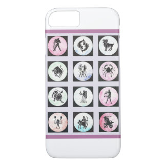 Funda Para iPhone 8/7 Doce Rótulos Zodiac en un estuche para iPhone