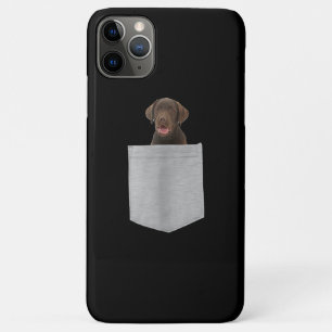 Funda Para iPhone 11 Pro Max Dog Lover Cachorro De Labrador De Chocolate En P