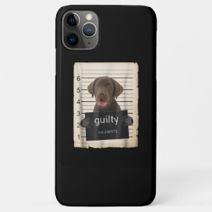 Funda Para iPhone 11 Pro Max Dog Lover Chocolate Labrador Perro malo