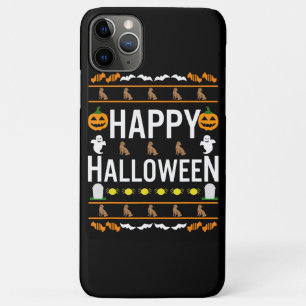 Funda Para iPhone 11 Pro Max Dog Lover Feliz chocolate de Halloween Labrador