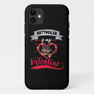 Funda Para iPhone 11 Dog Lover   Rottweiler Es Mi Valentín