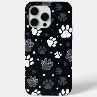 Funda Para iPhone 15 Pro Max Dog Paw Print Phone Case – Funny Pet Lover Gift