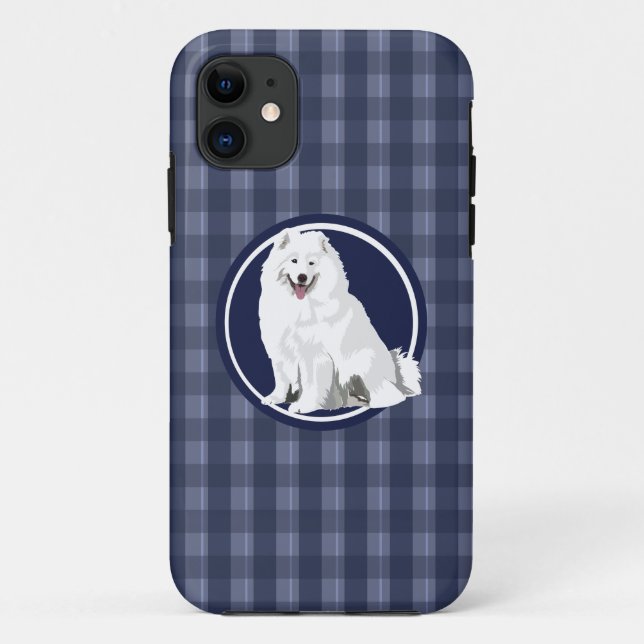 Funda De Case-Mate Para iPhone Dog Samoyed (Reverso)