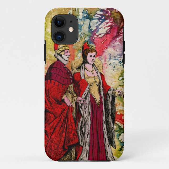 Funda De Case-Mate Para iPhone Doge veneciana y Dogeressa por Michael Moffa (Reverso)