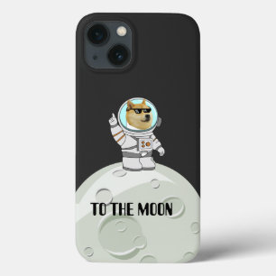Funda Para iPhone 13 Dogecoin a la luna