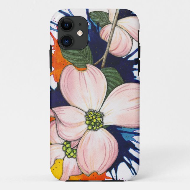 Funda De Case-Mate Para iPhone Dogwoods (Reverso)