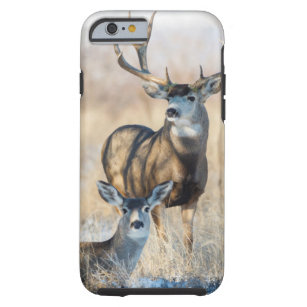 Funda Resistente Para iPhone 6 Dólar y gama del ciervo mula