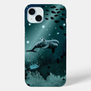 Funda Para iPhone 15 Mini Dolphin Dream