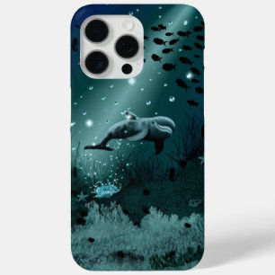Funda Para iPhone 15 Pro Max Dolphin Dream