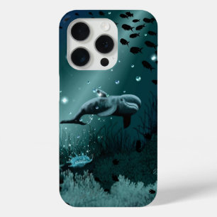 Funda Para iPhone 15 Pro Dolphin Dream