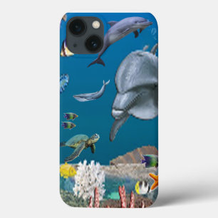 Funda Para iPhone 13 Dolpins