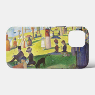 Funda Para iPhone 13 Mini Domingo en La Grande Jatte por Georges Seurat