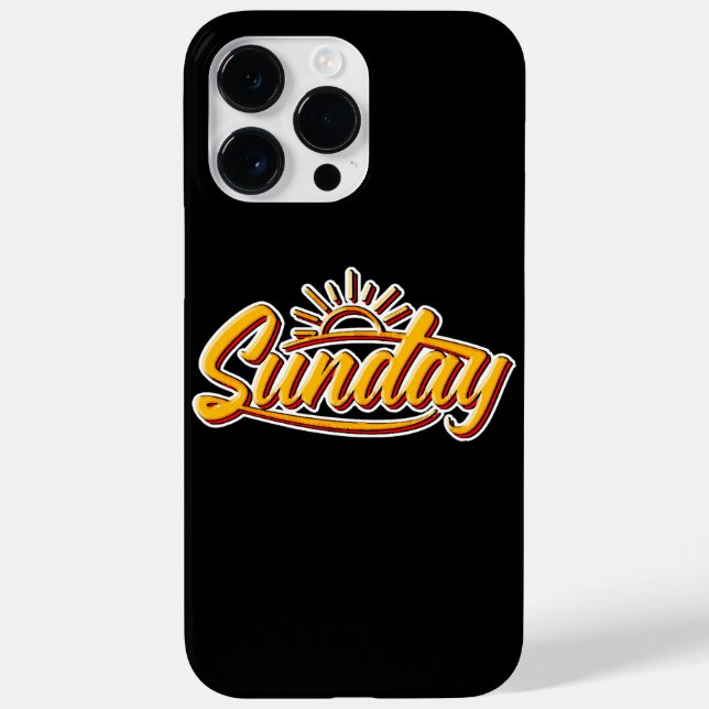 FUNDA DE Case-Mate PARA iPhone DOMINGO MEJOR VERANO (Reverso)