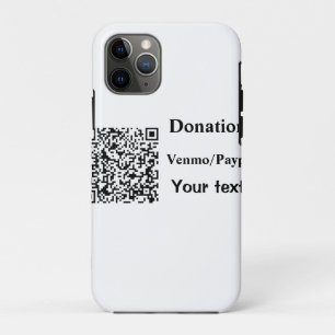 Funda Para iPhone 11 Pro Donaciones simples mínimas agregar código de barra