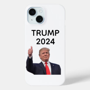 Funda Para iPhone 15 Donald Trump 2024