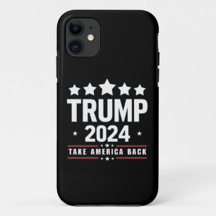 Funda Para iPhone 11 Donald Trump 2024 Recuperar América Elección 