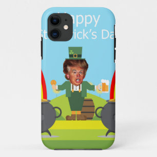 Funda Para iPhone 11 donald trump leprechaun