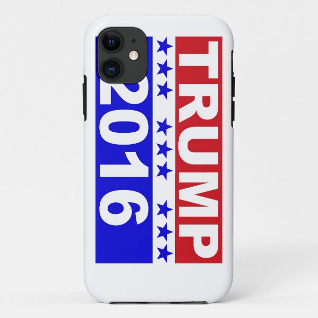 Funda De Case-Mate Para iPhone Donald Trump para el presidente 2016 (Reverso)