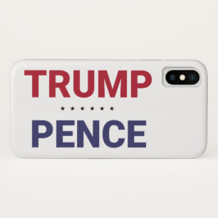 Funda Para iPhone X Donald Trump y Mike Pence (elecciones de 2020 en E