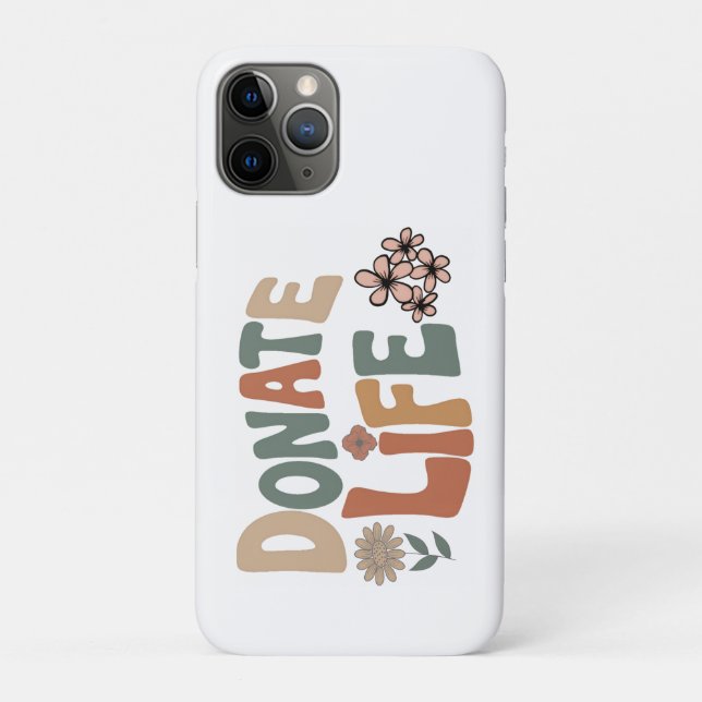 Funda De Case-Mate Para iPhone Donate Life BOHO (Reverso)