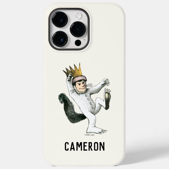 Funda De Case-Mate Para iPhone Donde están las cosas salvajes | Máx. | Añadir su  (Reverso )