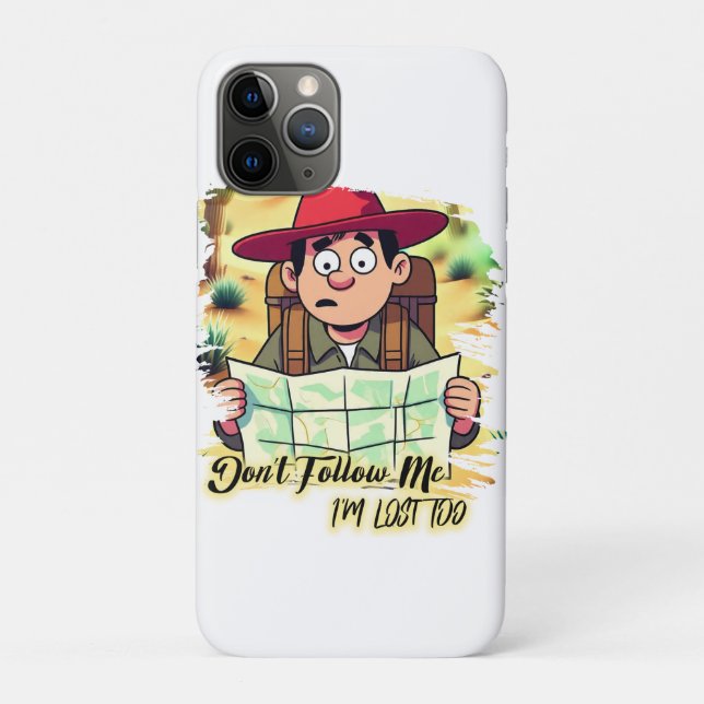 Funda De Case-Mate Para iPhone Don't follow me design (Reverso)