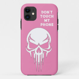11 Don't touch my phone pink Funda para iPhone / iPad