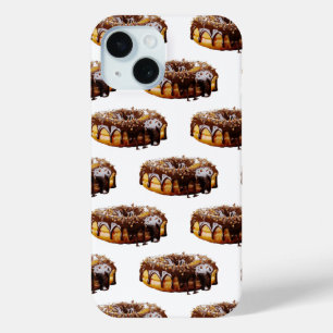 Funda Para iPhone 15 Donut decadente de SlipperyJoe's cubierto de grues