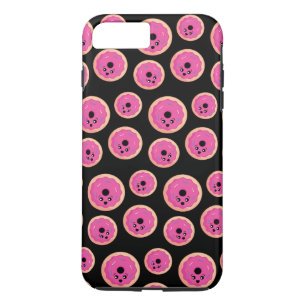 Funda Para iPhone 8 Plus/7 Plus Donut Face Kawaii Food Art