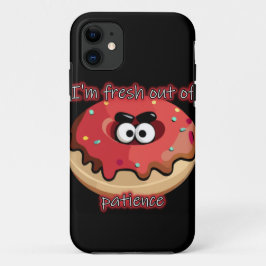 Funda Para iPhone 11 Donut furioso: Fresco por falta de paciencia
