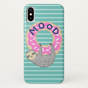 Funda Para iPhone X Donut & Slots rosados de moda