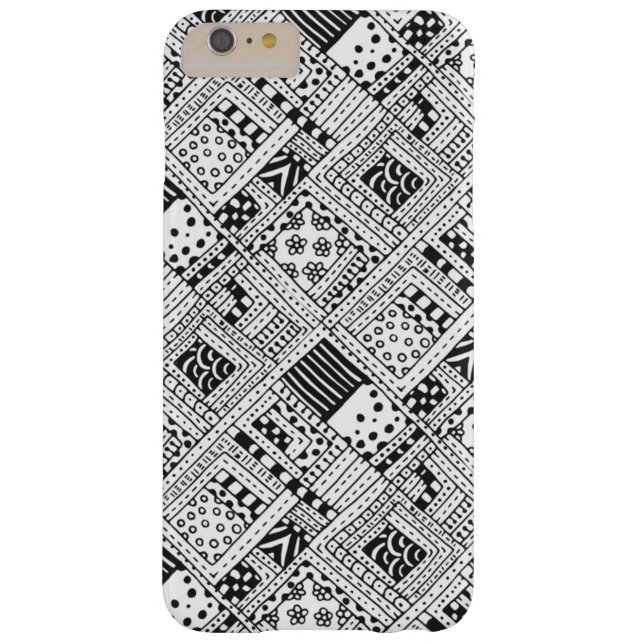 Funda De Case-Mate Para iPhone Doodle indio del modelo (Reverso)